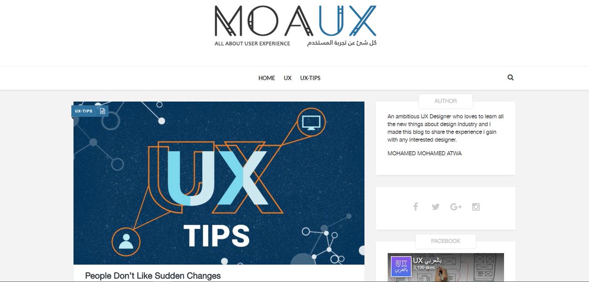 3atwaany's tweet photo. Check out my latest UX blogs, The blogs are written in English & Arabic
#UX #UXD #UI #MOAUX #UXArabic
https://t.co/kGR6troXom https://t.co/XwyfXkl2Xa