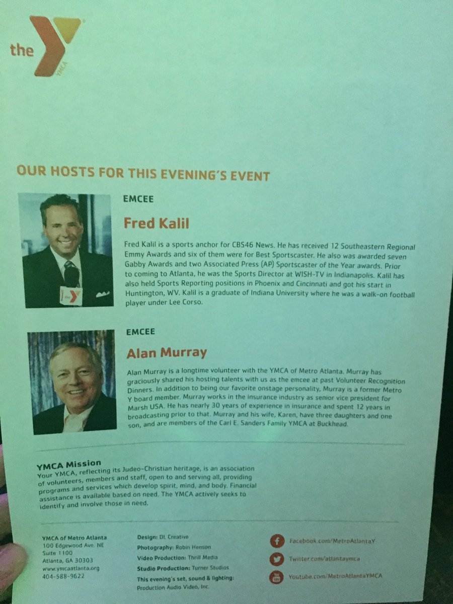 clairemracek's tweet image. SO excited for this evening w/ @GAlanMurray, @fredkalil, &amp;amp; @atlantaymca !💪🏼🎉 #GameOnYMCA