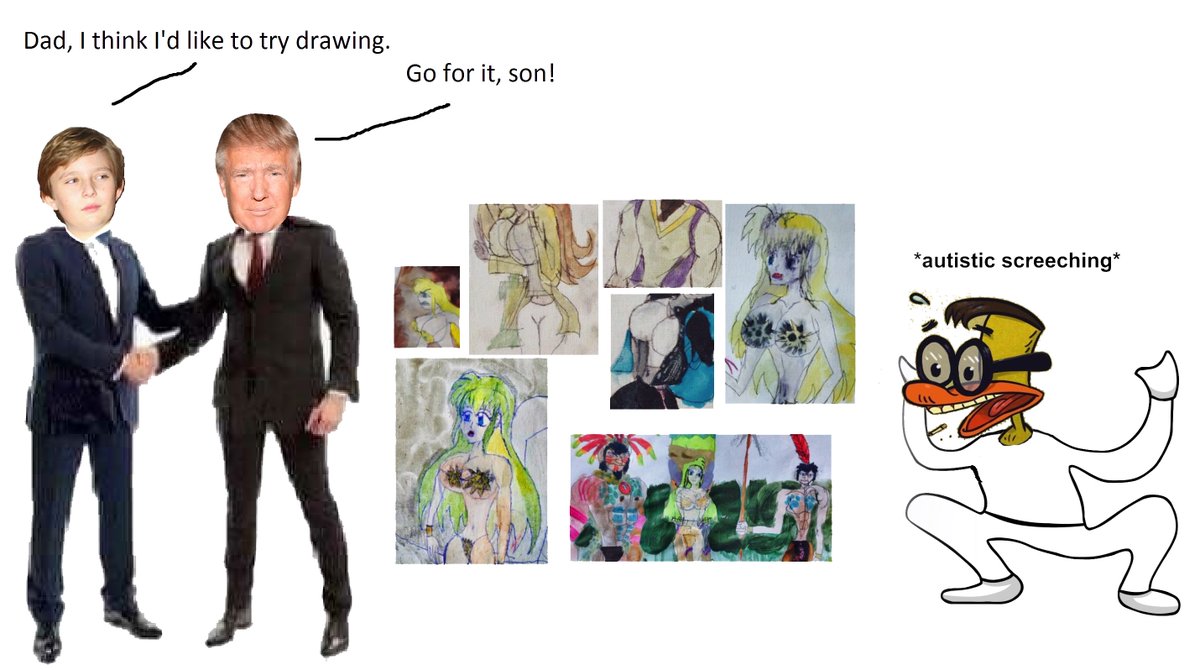 バロン トランプの描いたとされる絵が実はデマだった Togetter バロン トランプの描いたとされる絵が実はデマだった Togetter