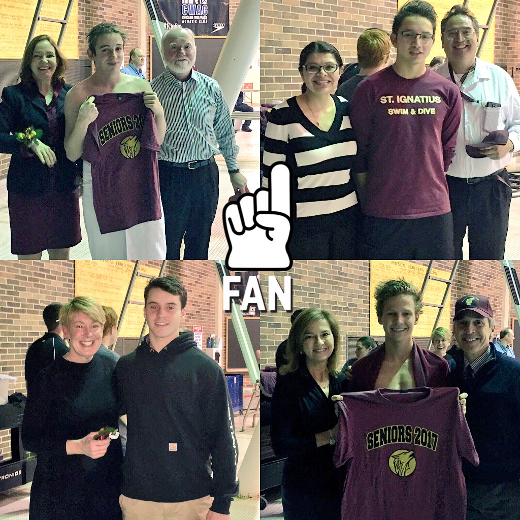 SICPswimdive's tweet photo. Our #seniors and their #1fans! #congratulations #seniornight #swimming #dadhats #cahute https://t.co/wTDUNtUrzf