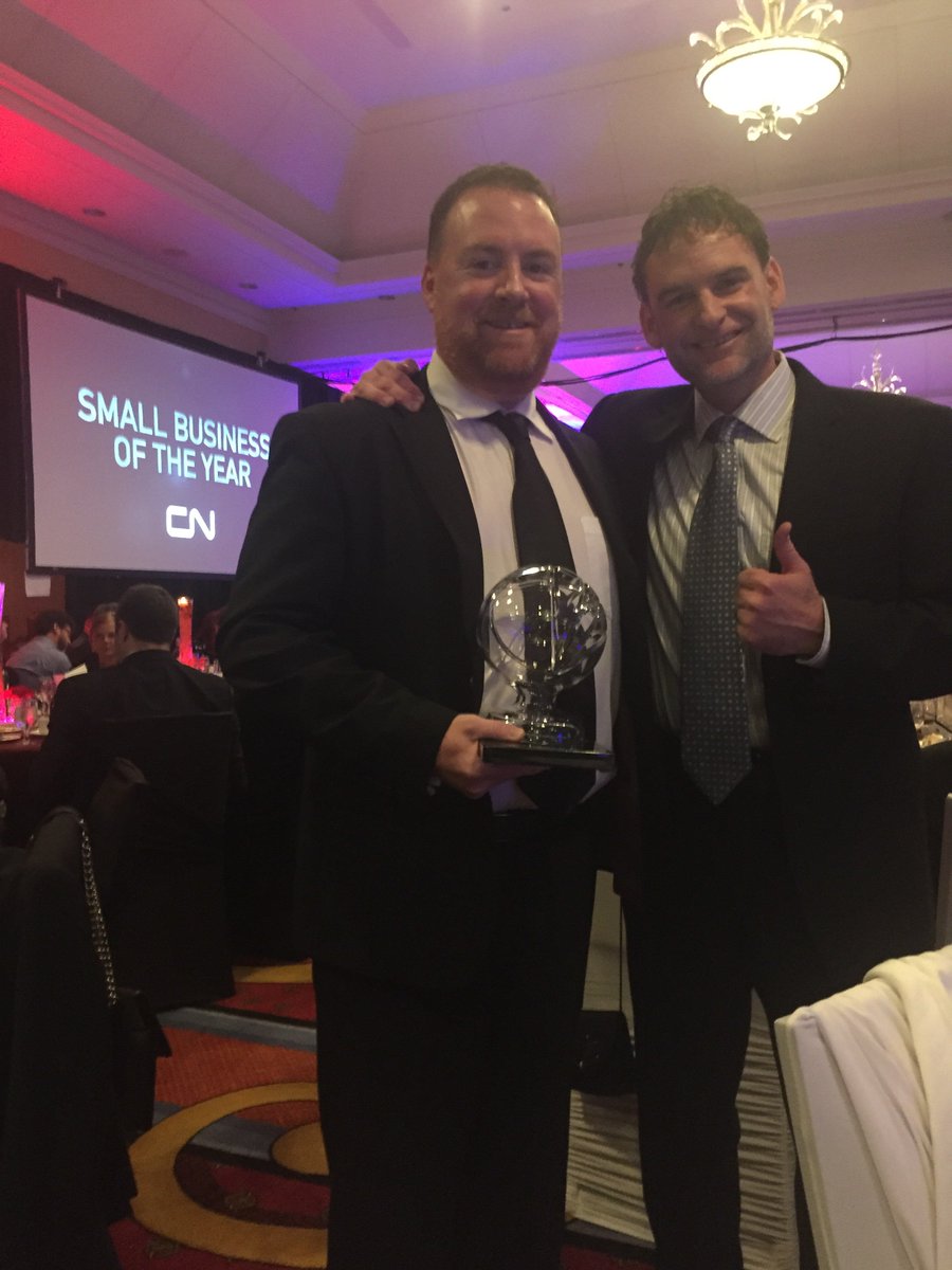 SayleGroup's tweet photo. Ecstatic to have won New Business of the Year! 
#halifaxbizawards @halifaxchamber https://t.co/SRkyoNmr4e