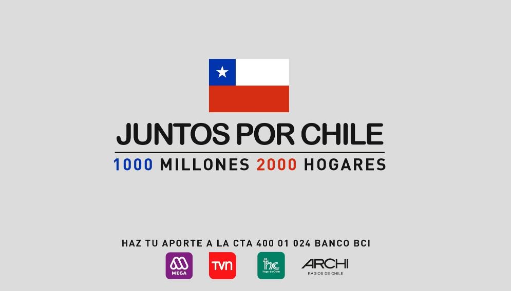 Mega's tweet photo. ¿No sabes donde poder aportar o llevar ayuda?Aquí puedes ver todos los centros de acopio del país 🇨🇱👉https://t.co/BBd9SdDD1x #JuntosPorChile https://t.co/Ut9DqRY2bA