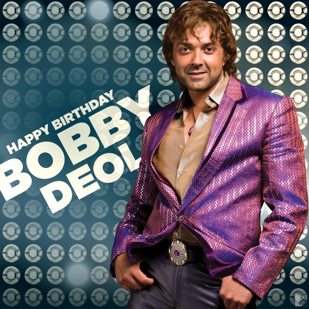 Happy Birthday Bobby Deol 