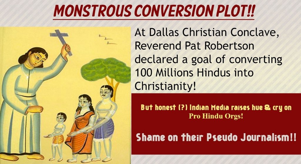 deshna10's tweet photo. @DilliDurAst shame on Christian missionaries converting millions of Hindus into Christianity #IsHumanRightAlive https://t.co/ptcBbLWtqM