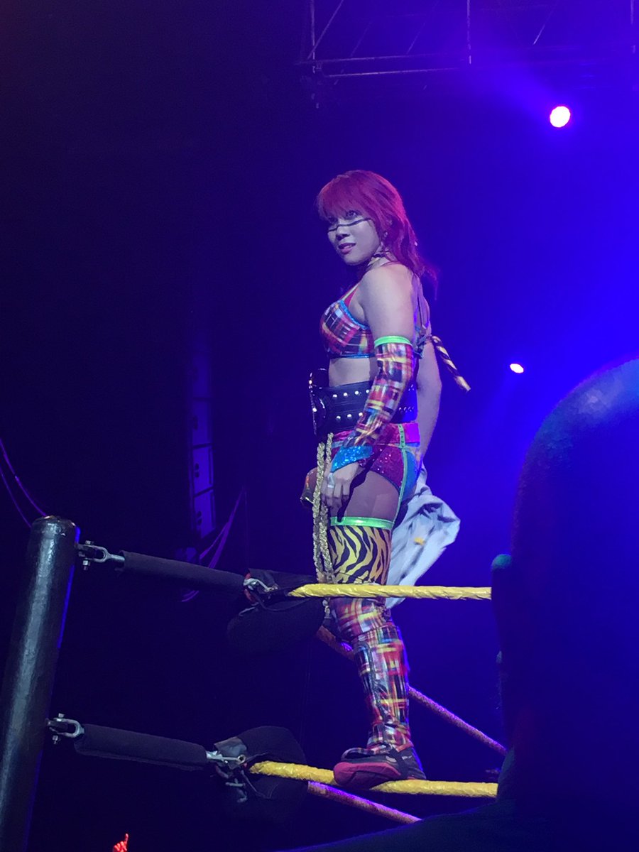 NewDayMark's tweet image. Queen of Strong Style #NXTHouston @WWEAsuka