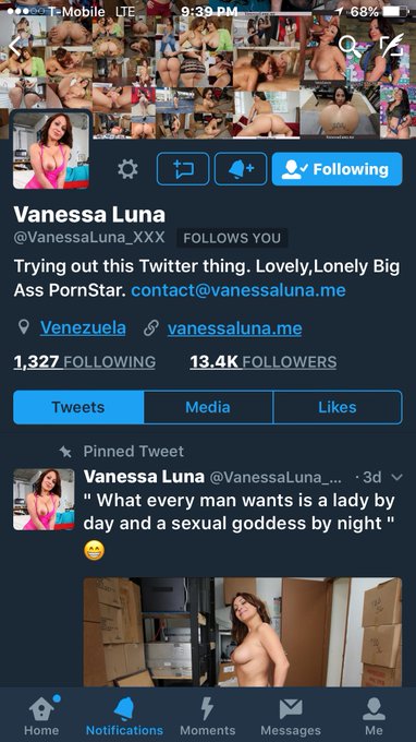 @VanessaLuna_XXX just followed us and wow😍 she is drop down gorgeous! That booty is phat❤💯😈 https://t<a class="tags" href="/tag/vanessaluna_xxx">@vanessaluna_xxx</a>