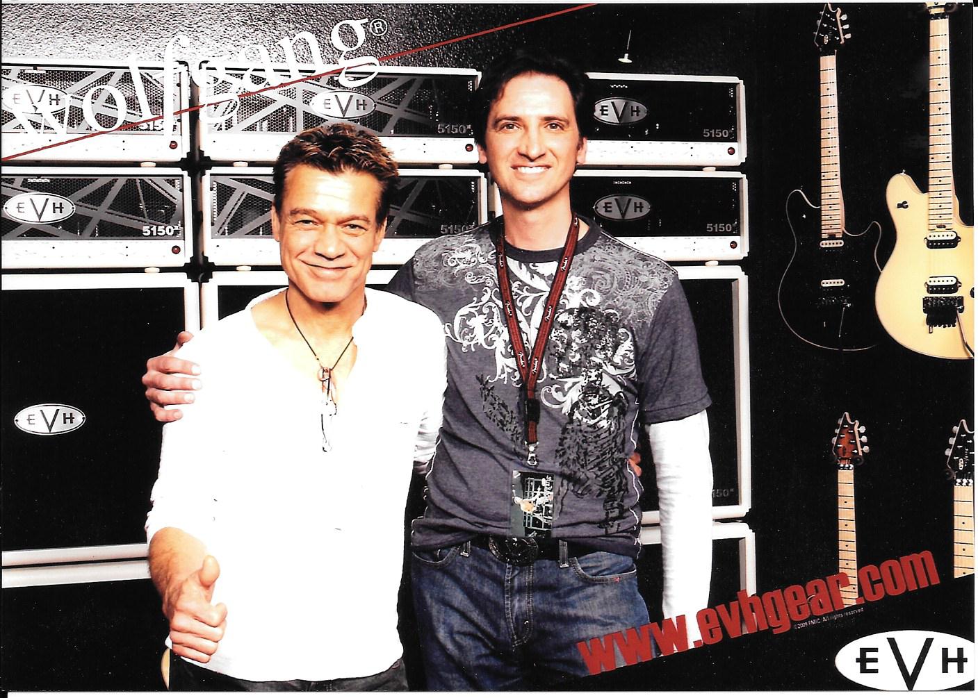 Happy Birthday to my buddy Eddie Van Halen!    