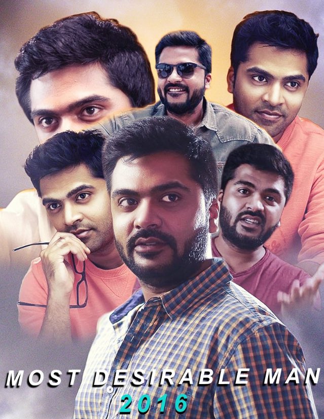 Simbhu_FC's tweet photo. Fabulous Fan made edit to celebrate #SimbuMostDesirableMan2016 
@iam_str  #Mostdesirableman #ChennaiTimes #STR https://t.co/cHlzdZlejU
