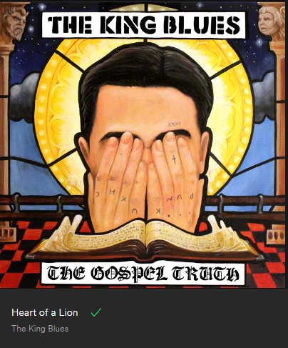 New <a href="/kingblues/">The King Blues</a> is lit af