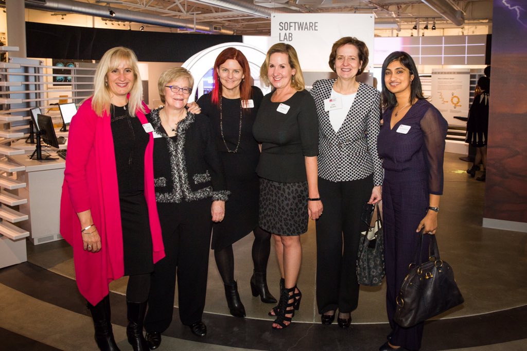 cfdonahue's tweet image. Come to great #makesoftware exhibit- opens Sat @ComputerHistory. Women trustees @dottyhayes @LaurieYoler @karenappleton #girlpower