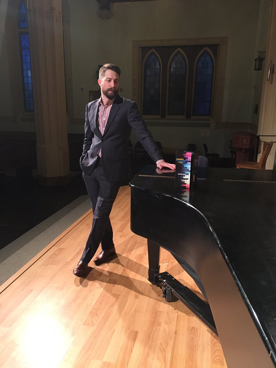 MykaBurke's tweet photo. Thanks so much #RolandGraham for our chat this evening about @CBTCOTT & the other music series at #SouthMinsterUnitedChurch this year! #2017 https://t.co/JKUgLAtkTE