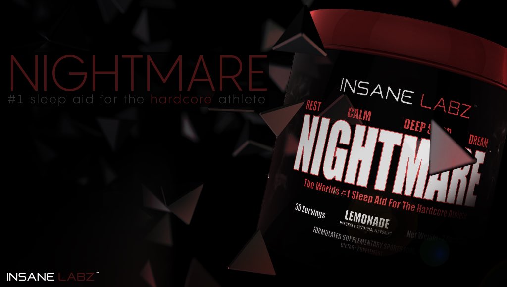 Sleep is essential to recovery. Enhance your deep sleep with #Nightmare, the no.1 sleep aid for hardcore athletes.

Insanelabz.com