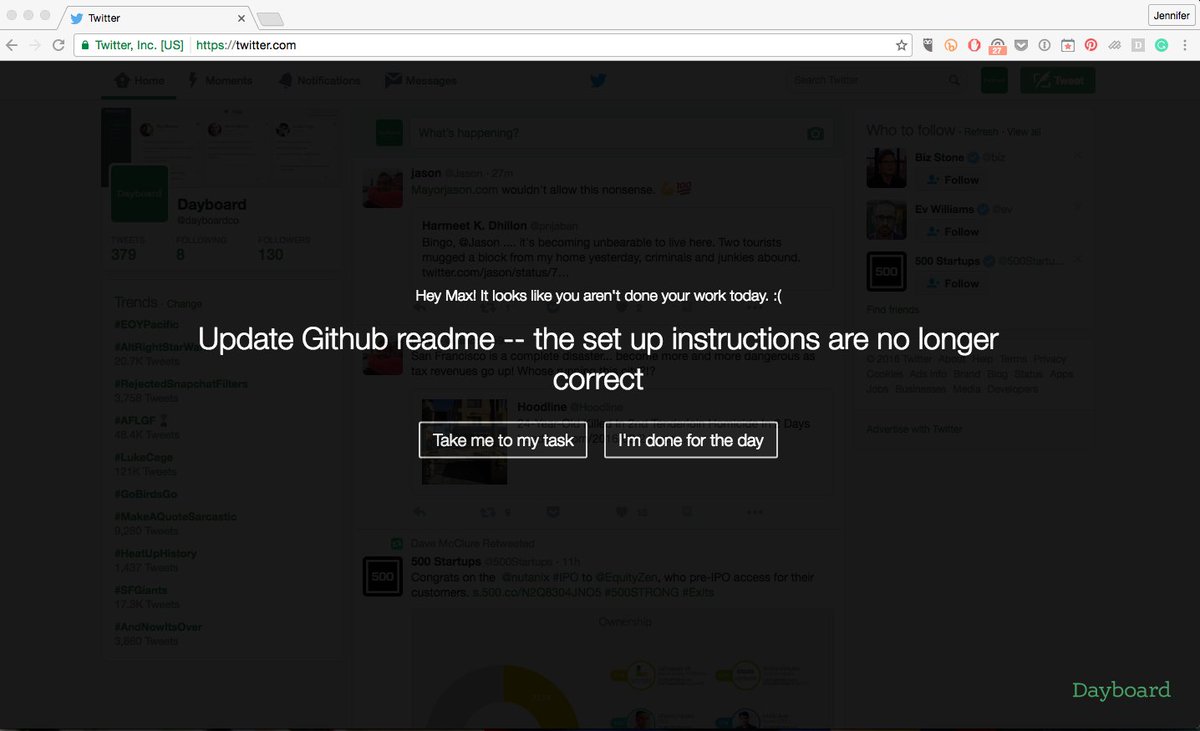 🔥🔥🔥 Past Nov we quietly launched our newest feature: Website Blocking on our Chrome extension! Give it a try. bit.ly/2d27fmy