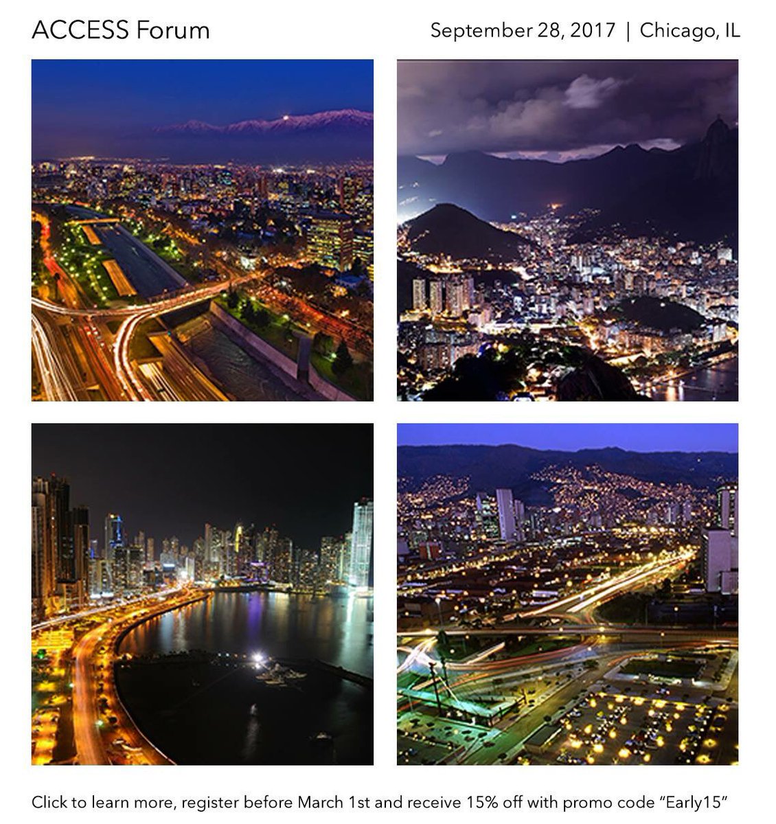 emmersion's tweet photo. Excited to announce our ACCESS Forum #Chicago: dealmaking, #networking &amp; education focusing on #investment, &amp; biz dev into #LATAM &amp; #Spain! https://t.co/Q4CMttpvQy