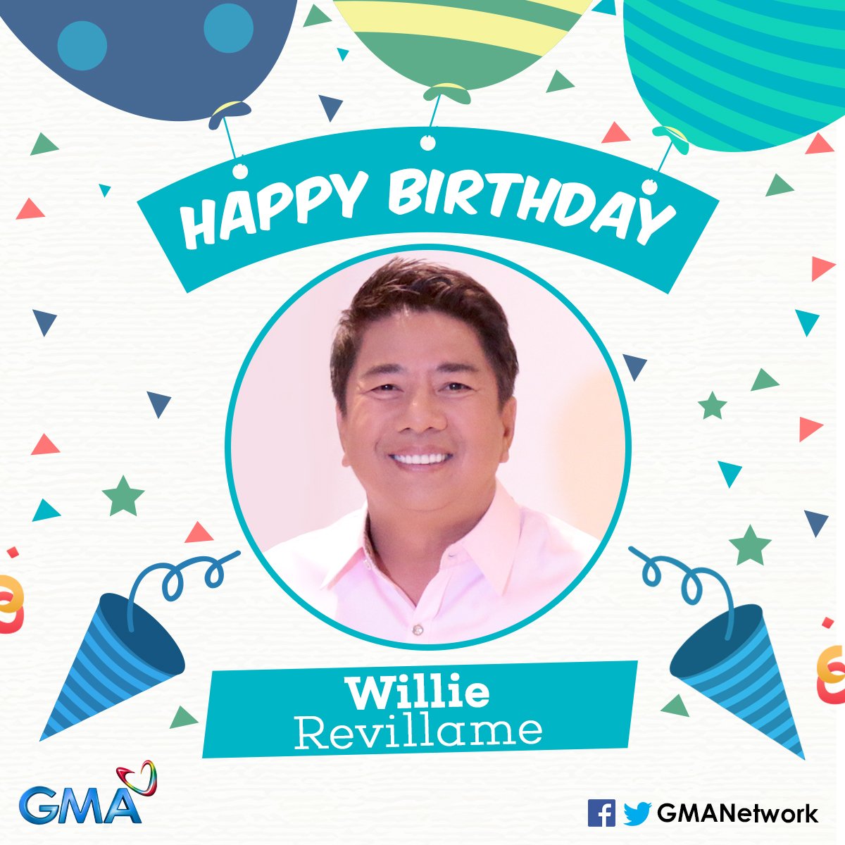 Happy birthday, Willie Revillame! May you continue to be a blessing and source of happiness to all our Kapuso! 