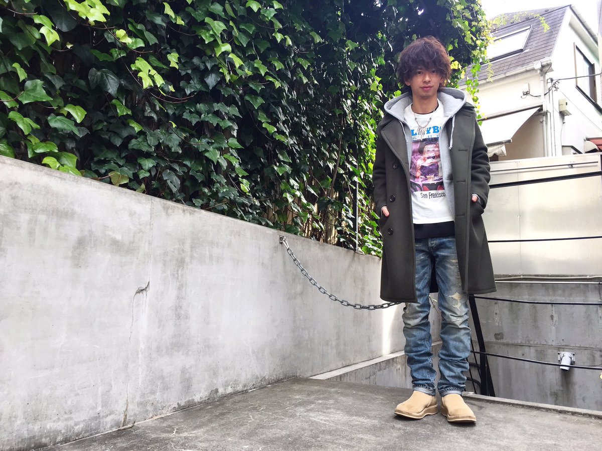 تويتر 雨宮 雄三 Oceantokyo Over代表 على تويتر 今日の服 Tシャツ ヒステリックグラマー サーマル ユナイテッドトーキョー デニム ラグスマックレガー ブーツ ノンネィティブ アクセ ラリースミス 上着は ワコマリア のコートと シュプリーム のパーカー
