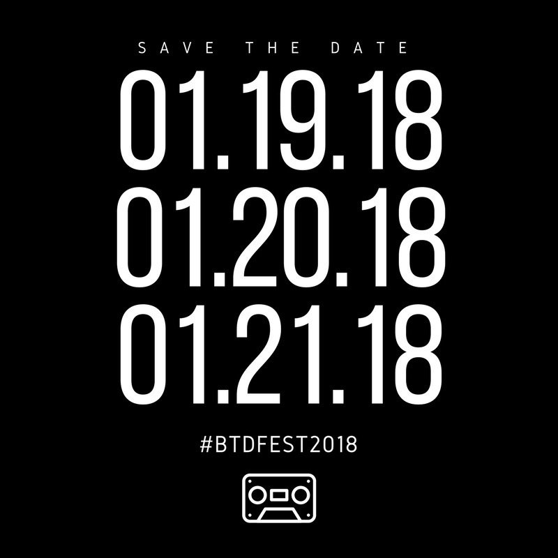 BTDentonFest's tweet photo. Save the date! Love ya, Denton. ❤️#BTDFEST2018 https://t.co/ImobahM1cm