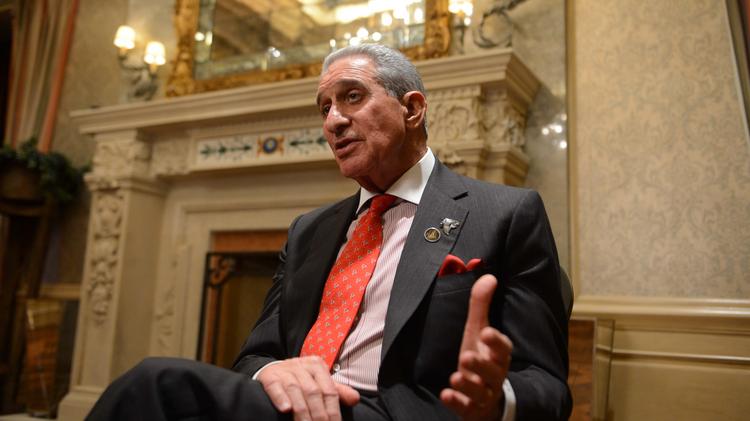 Atlanta Falcons owner Arthur Blank is flying about 500 employees to the Super Bowl. He told us why, and more. bizj.us/1p18ao