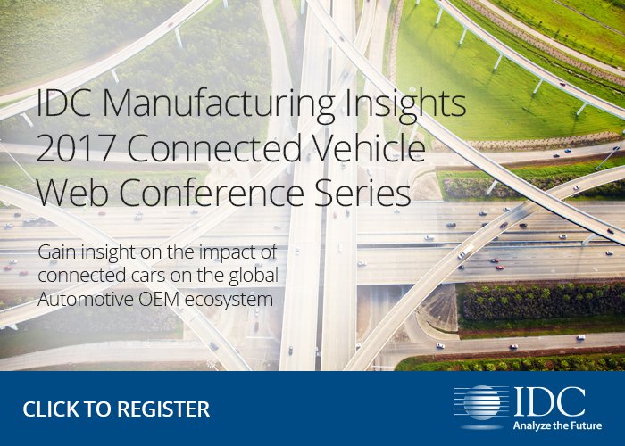 IDC's tweet photo. Learn more about best practices in the #automotive #ecosystem | Register today for the IDC webcon series: https://t.co/kk1BxTidgt https://t.co/uC7YR7GSib