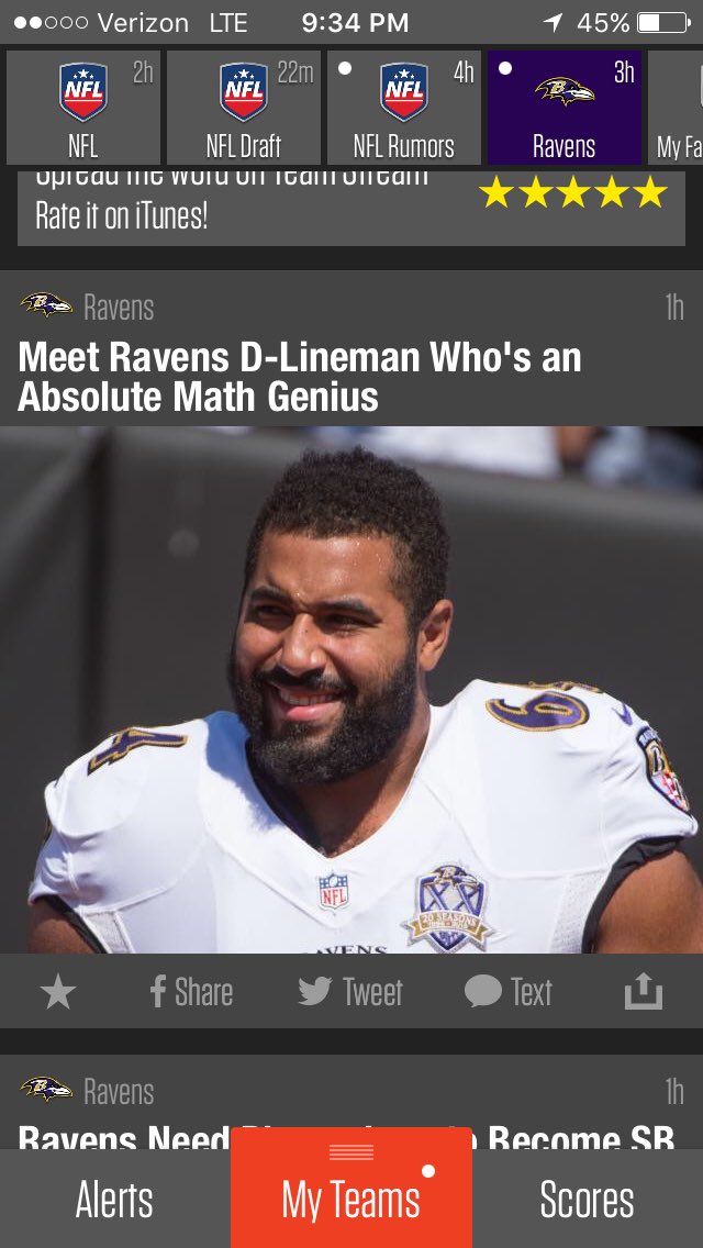 JasonSurguy's tweet photo. D-lineman?? Come on #bleacherreport get it right!! https://t.co/6Kdz52YBCU