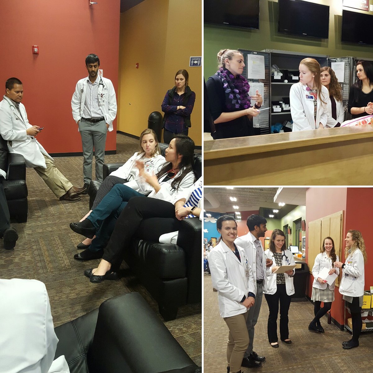 UToledo_CCC's tweet photo. Clinic un action! #WeAreCCC #CCCLiveUpdates https://t.co/tc5eMoAu1Y