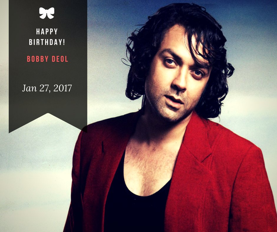 Happy Birthday Bobby Deol Pajji! 