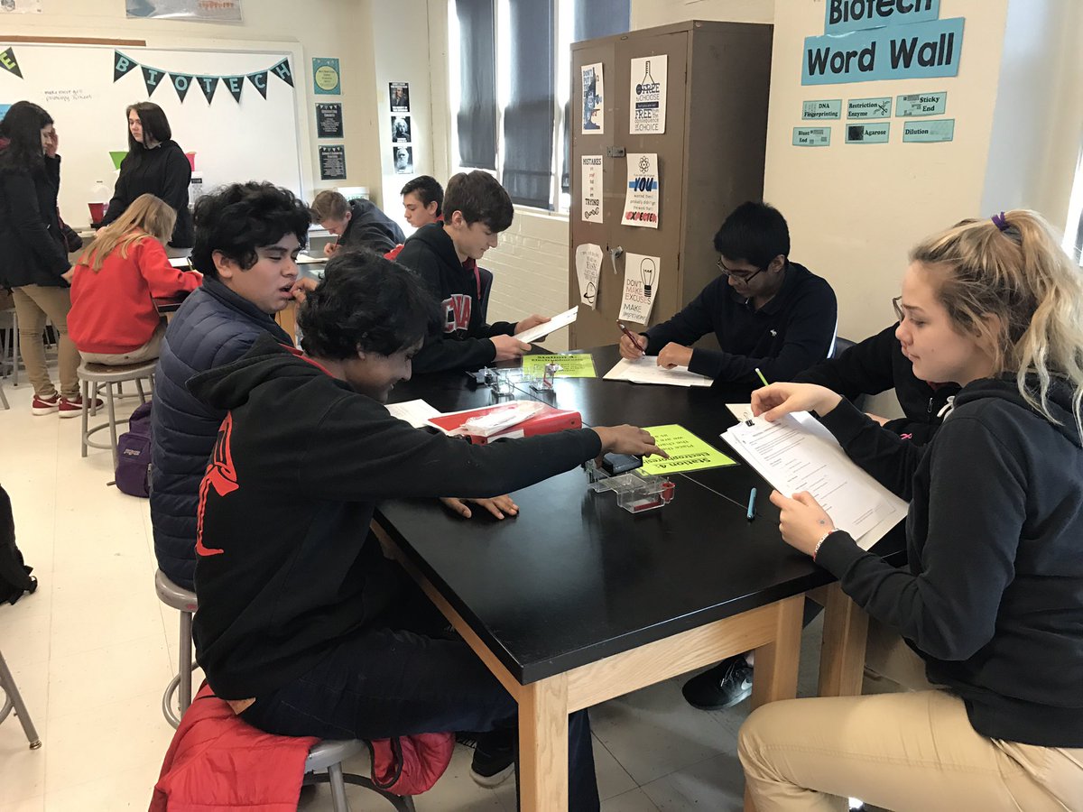 tran_science's tweet photo. Biotech 3 and 4 students act as evaluators for the Biotech 1 Practical 🔬💉📏! #fullcircle #skillz , as in #labskillz @conradprincipal https://t.co/9HMCuvBSRg