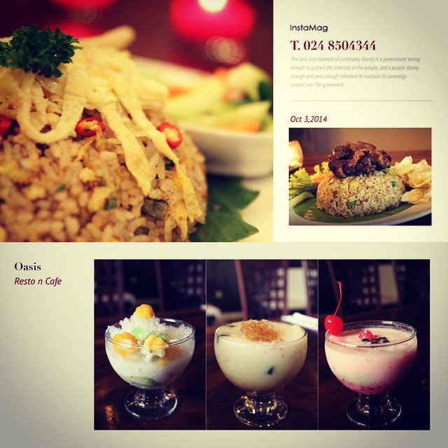 Oasis Resto & Cafe tweet media
