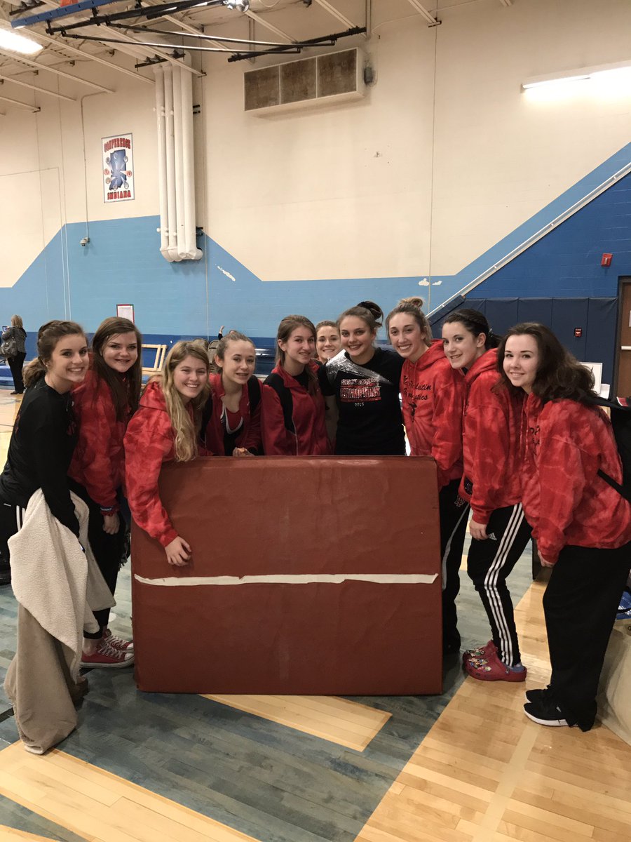 heighwayy's tweet photo. gymnastics vs.
connersville/nc 
shelbyville
columbus north
6-way @ np 
... #npgametime @dragon_students 
🤸🏼‍♀️🤸🏼‍♀️🤸🏼‍♀️ https://t.co/rqcnKaMcmS