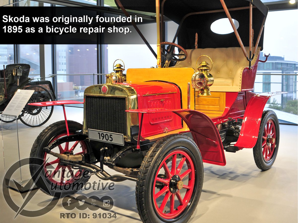 auto_vantage's tweet photo. Happy 122nd Birthday to Skoda. https://t.co/gbroaSKinE