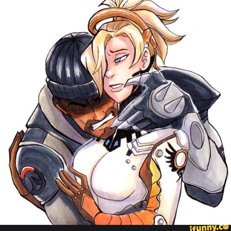 Codename_Mercy's tweet image. "What happened to you, Gabriel..?"