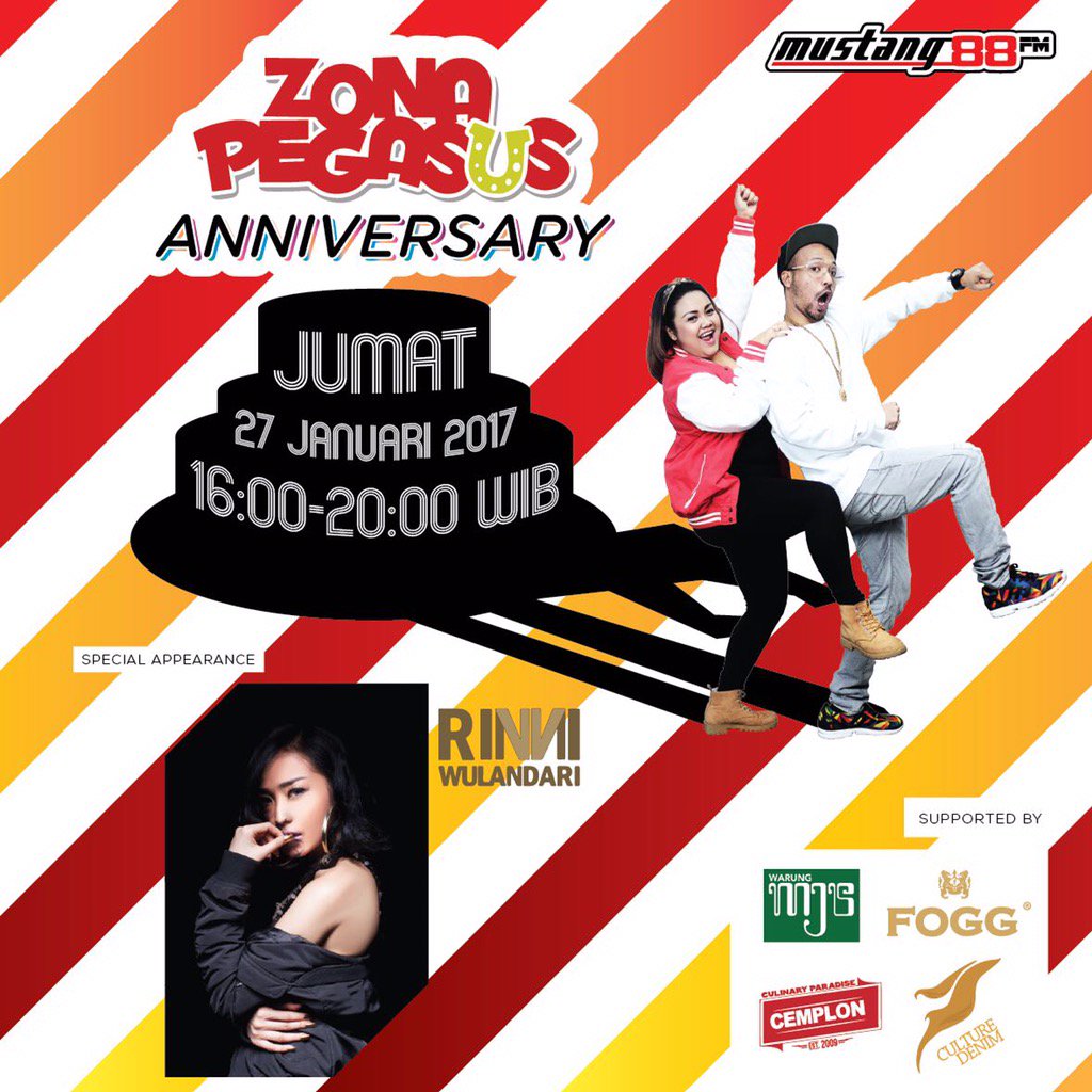 rinni_w's tweet photo. hari ini di zona pegasus jam 5! dgrin @mustang88fm yah 😘 #independentpart2 https://t.co/vuu30gwQeS