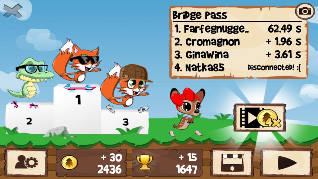 Get on my level, son! #funrun #Cromagnon #GinaWina hi