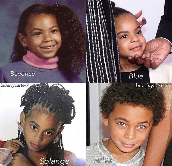Blue Ivy Carter And Solange