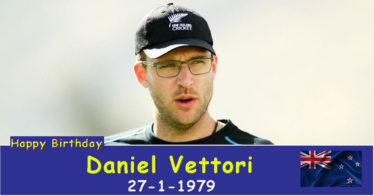 Happy Birthday Daniel Vettori. 