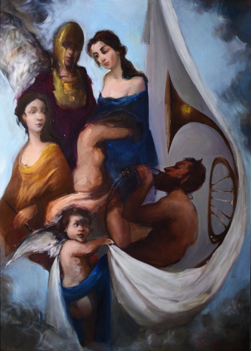 #Art of the day <a href="/ArmeniaArt/">Armenia Art</a> Satenik Baghdasaryan "Spring Music": #Shoponline #Freereturns Money back guarantee armeniaart.com/product/spring…