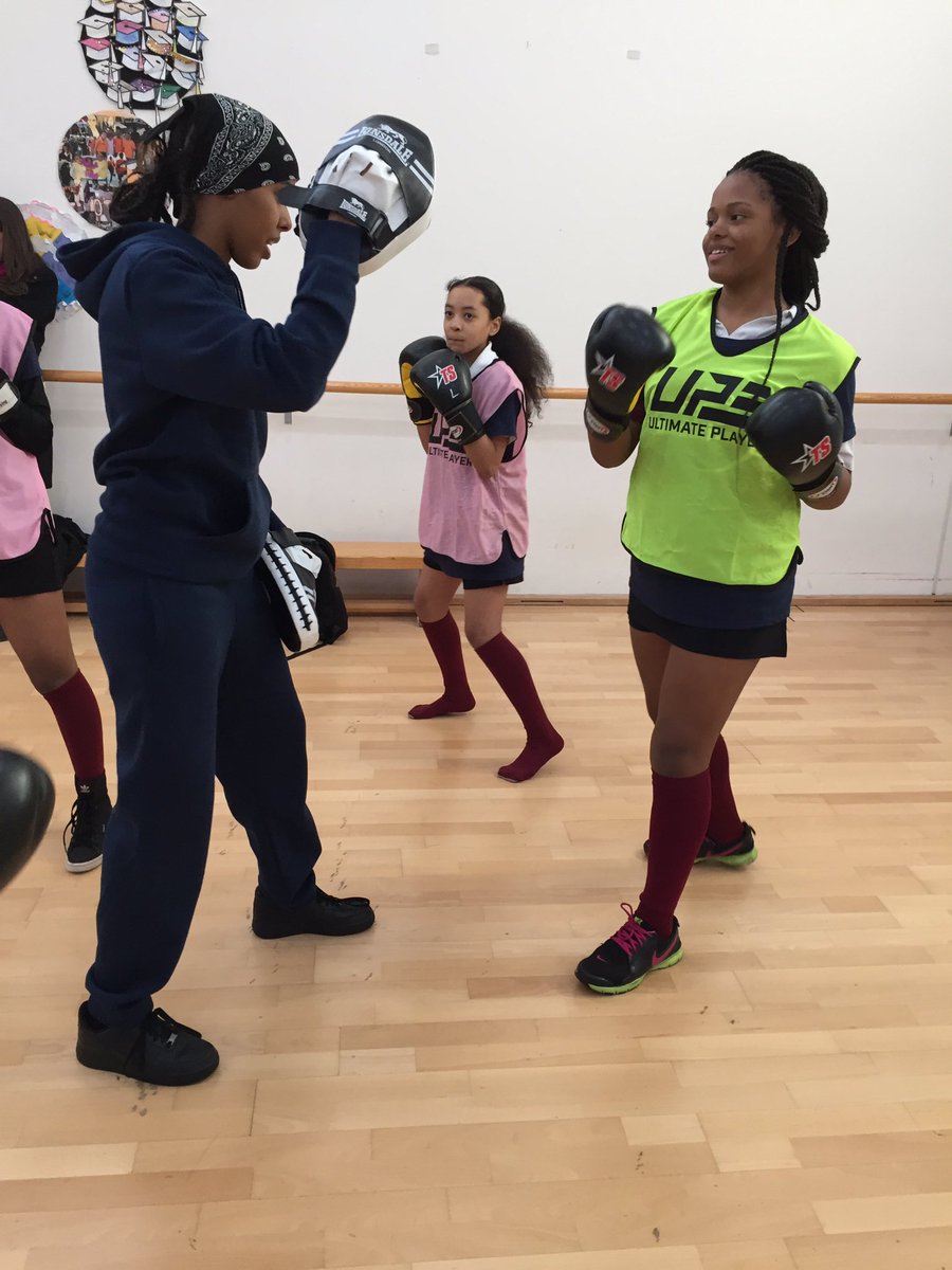 UltimateplayerM's tweet photo. Getting girls more active with our partners @JasonRobertsFdn #thisgirlcan https://t.co/962SoTtrJw
