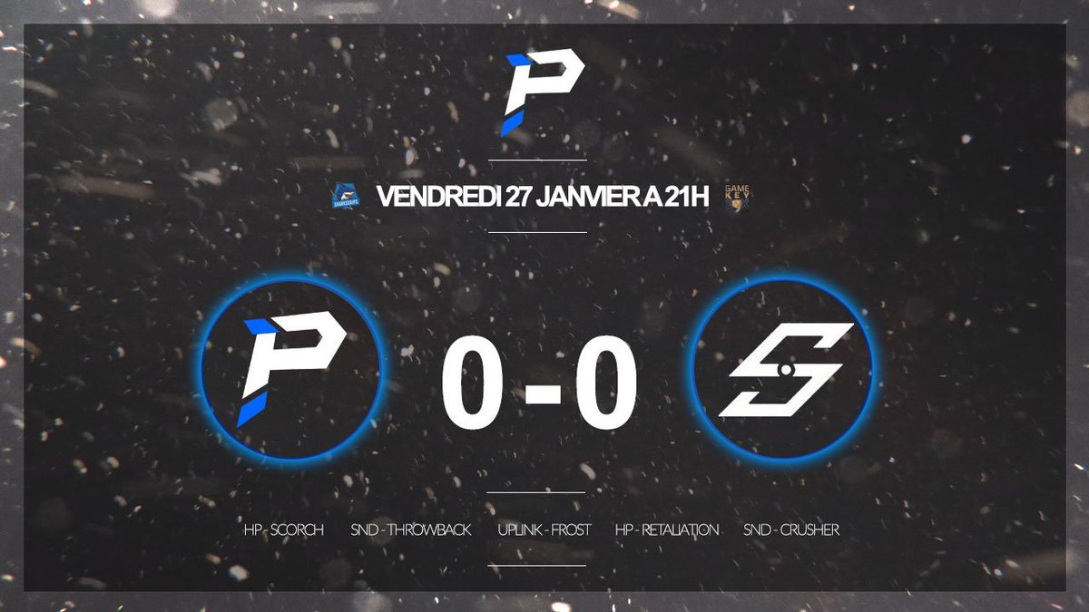 Powerful_eSport's tweet photo. #showmatch

Rendez-vous ce soir à 21h pour assiter au ShowMatch entre les @PWRF_InsaniTy et les @Space_Squadd ! https://t.co/3YLNsSd0Ul https://t.co/xDTlKn2tJq