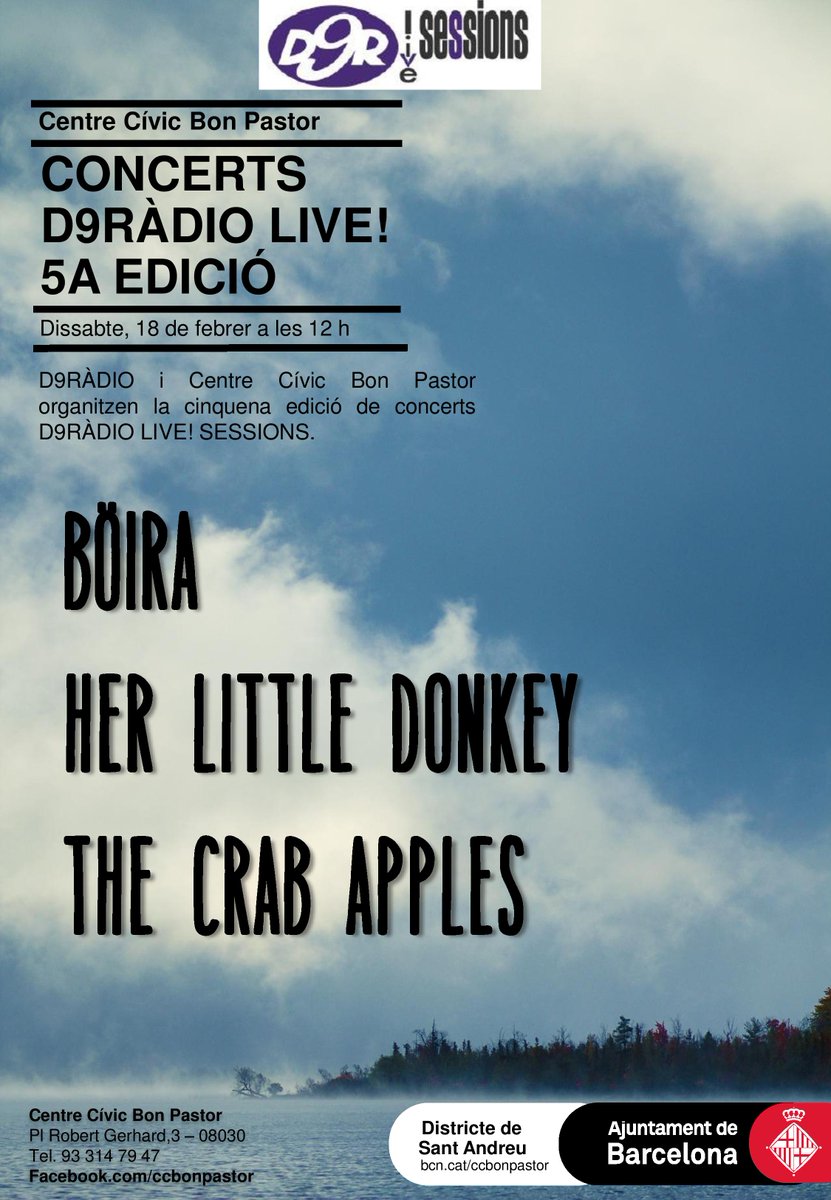 Las tres bandas pasaron por el programa y el 18 de febrero las podremos disfrutar en directo!! :) ¿Y tú? ¿Te apuntas al vermut rockero?