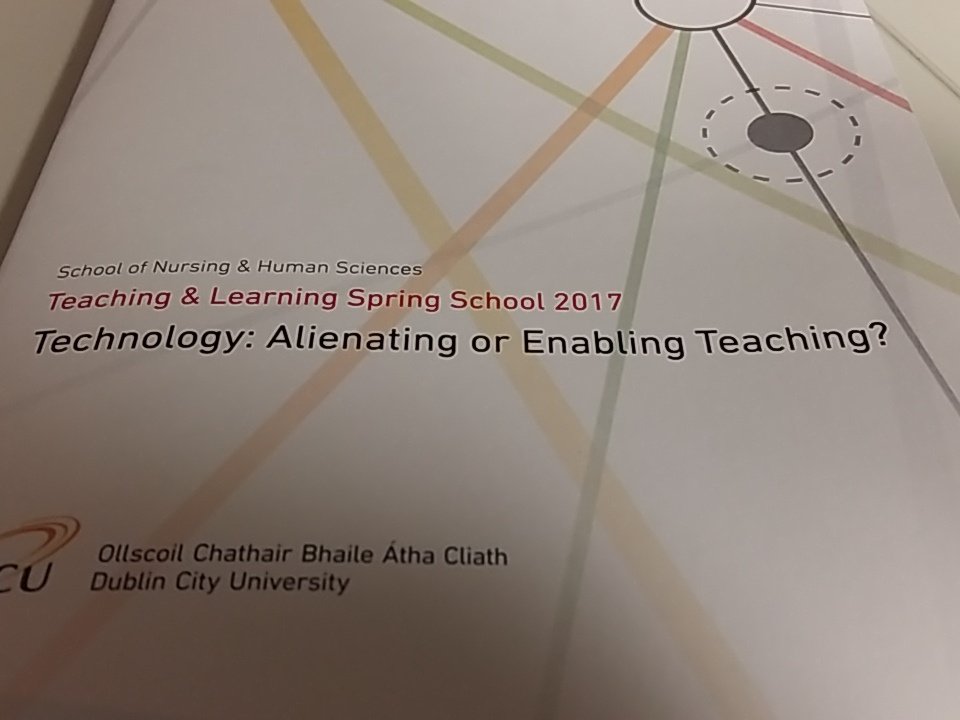 Denproud's tweet photo. Enjoyed Claudia's keynote digital media in education lots of ideas for use #SWSCmedia @SNHS_DCU @DublinCityUni https://t.co/ari2wu2rn7