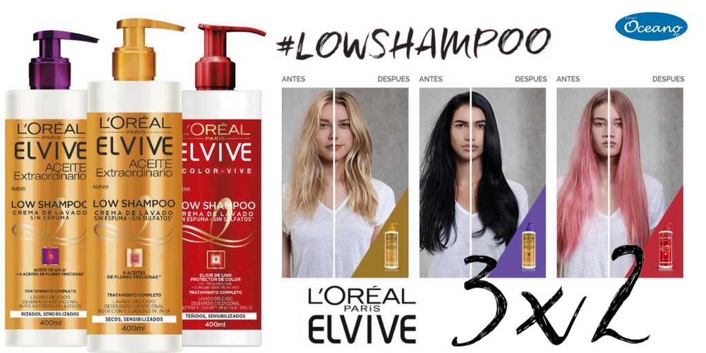 perfuoceano's tweet photo. #Lowshampoo El mejor tratamiento para cuidar tu cabello al mejor precio. #3x2 para productos combinados o iguales hasta el 31 de Enero. https://t.co/Z7pheBVlNg