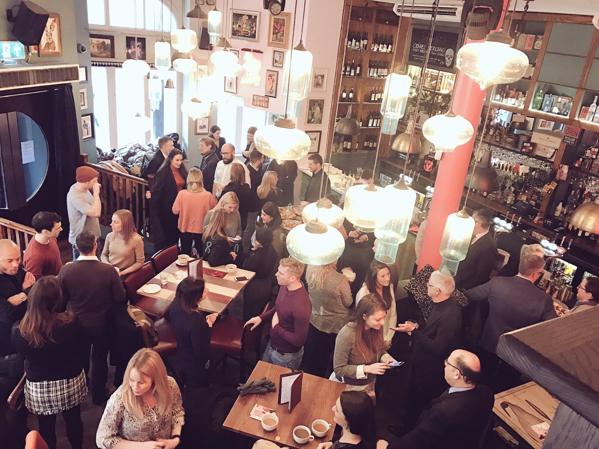 EggEventsLondon's tweet photo. Full house at the first @CitizenEvent of the year! Lovely morning :) #scarletbar #CitizenEvent https://t.co/rCVEdJsBWV