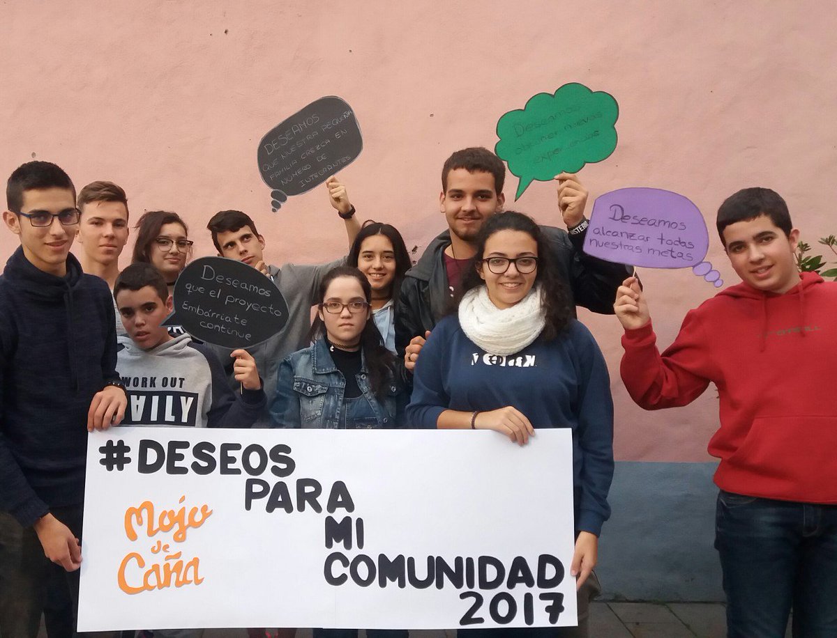 mojodecana's tweet photo. Embárriate se suma a la iniciativa #DeseosParaMiComunidad2017 de @Educo_ONG. Comprometiendo a los jóvenes con sus comunidades @mojodecana https://t.co/OzHOiDoq4h