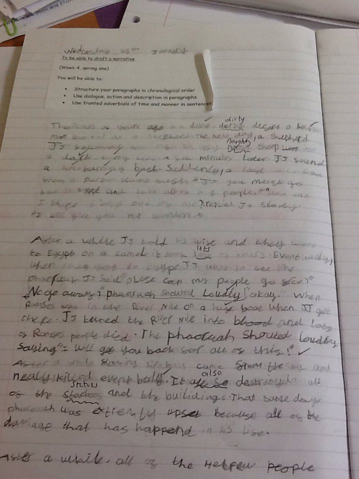 CLASS4BLONGSHAW's tweet photo. I can't believe the progress we are making in year 3 with the writing we are producing. #superproudteacher #kidsenjoyingwriting #topwriting https://t.co/TMyLgjb5WI