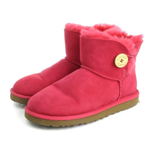 アグのムートンブーツ売ってます！ボタン付き＆ピンク色でとっても可愛いです！是非大元店へ！ 岡山県岡山市北区西古松1-27-22 #岡山市 #リサイクル #古着屋 #ベクトル