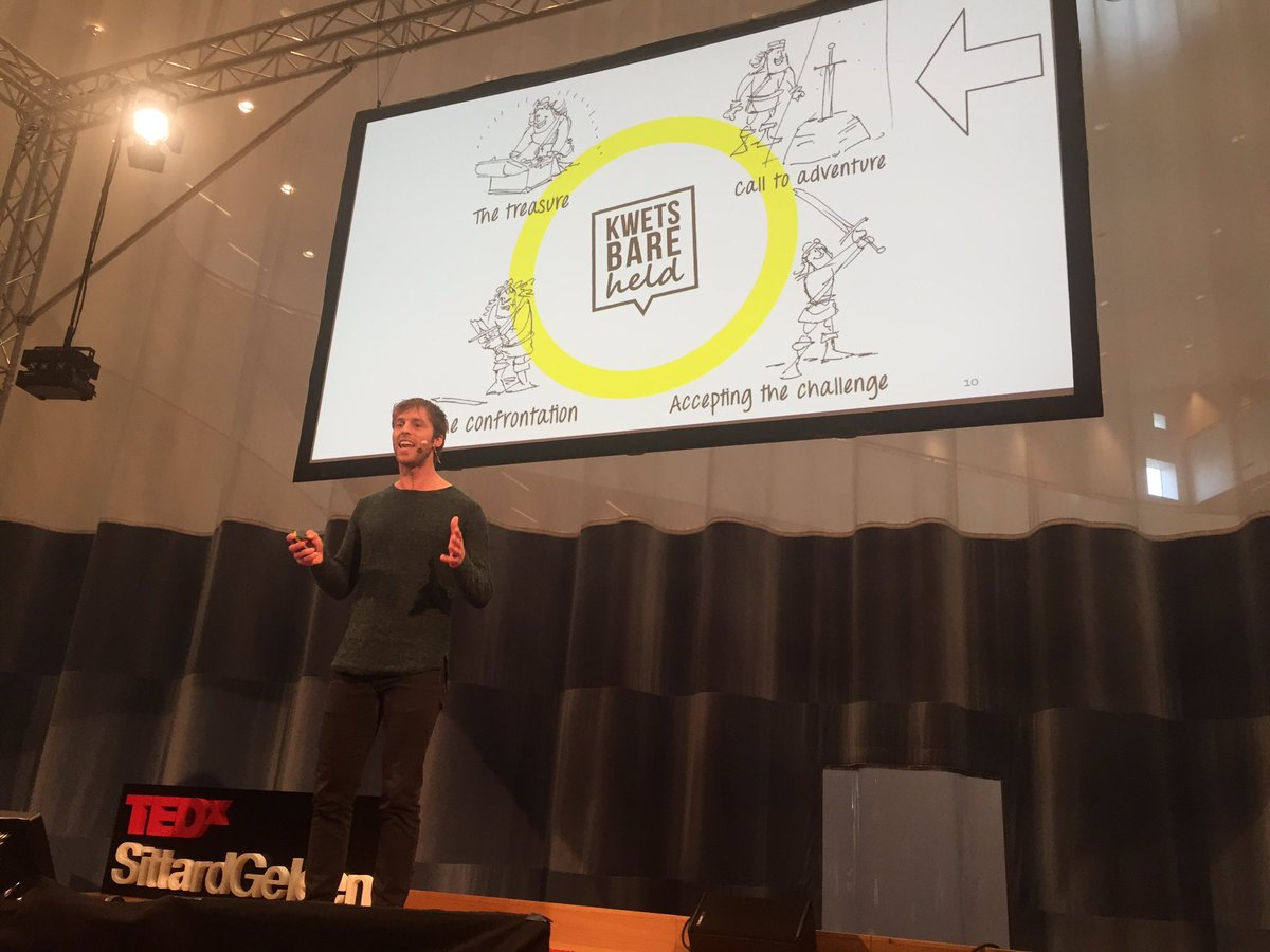 BartScholtissen's tweet photo. Kwetsbaarheid is je grootste kracht! Krachtige boodschap van Wout van Wengerden, @KwetsbareHeld @TEDxSittard #tedx046 #ChangeandDevelopment https://t.co/ubX6gmJMP4