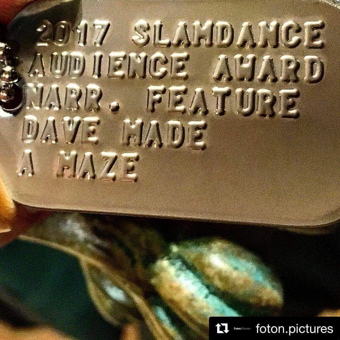 ChelSheRa's tweet photo. Guess who just won the #Slamdance Audience Award?

Congrats @DaveMadeATweet  !

#DaveMadeAMaze
#ParkCity https://t.co/XUOmSqExAu