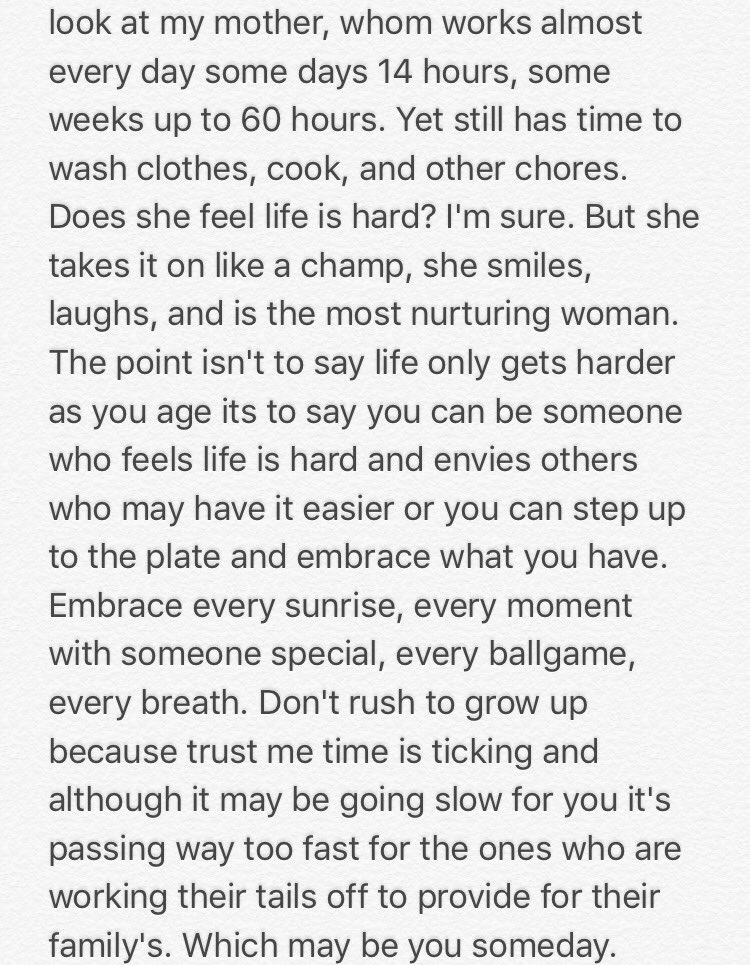 Kh_houser's tweet photo. Just something that I needed to get out there. https://t.co/AI8AzzGTFs