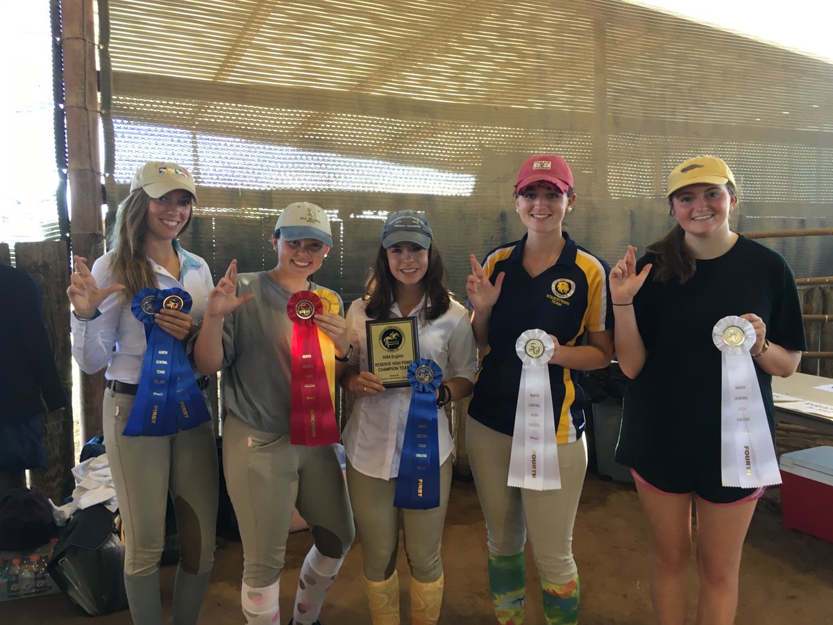 KenzieKrieg's tweet photo. Flashback to when the TAMUC equestrian team won high point team for the day with less than half of a normal team. #lionmgt305 @dralexthelion https://t.co/mNqgTcBGao