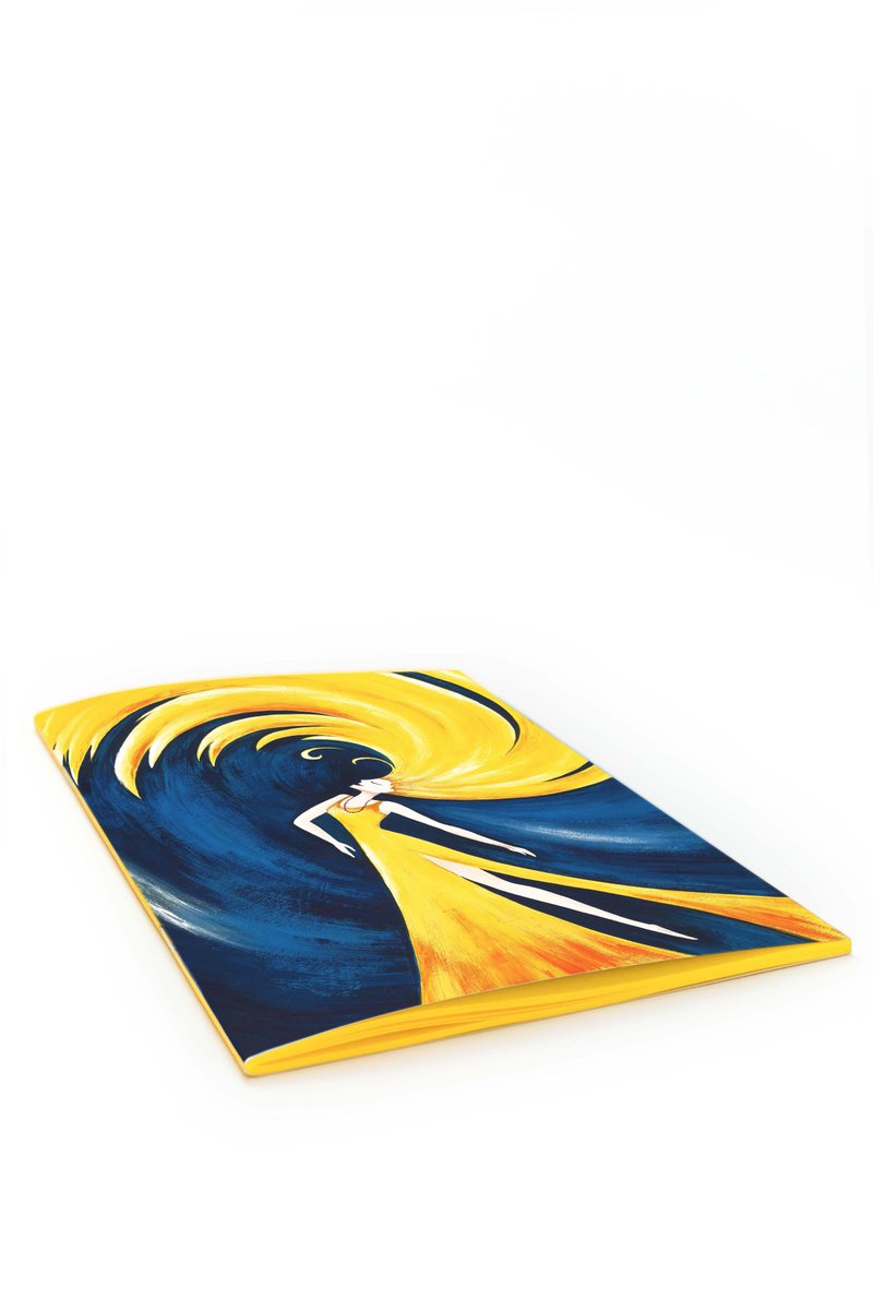 Ullu_co's tweet photo. Hurry Back in stock
"Splashing" diary
Representation of strong #woman flowing in her own aura
#Gift #Diary #Wave #Girl #Artwork #Art #Poster https://t.co/4AoRkKQu1i